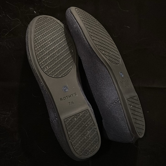 Rothy’s Blue Flats | Size 7.5 | Eco-Friendly & Chic - Picture 4 of 7